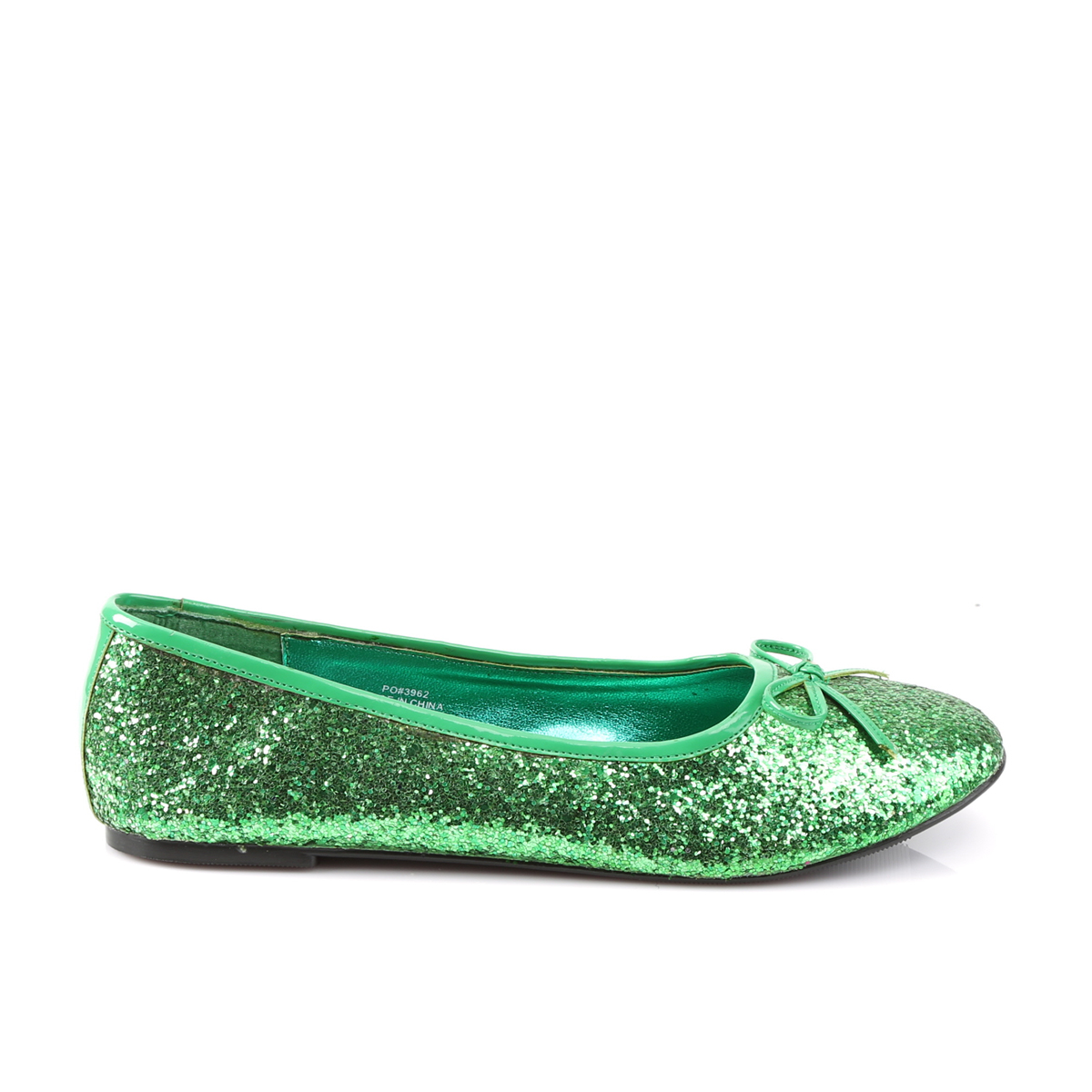 Funtasma Star-16G GRN - Green Ballet Flats