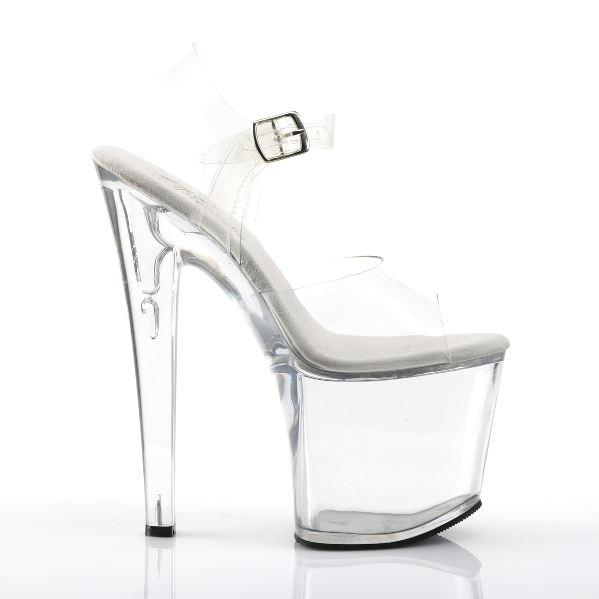 Pleaser Taboo-708 C/M - Clear High-Platform Sandals