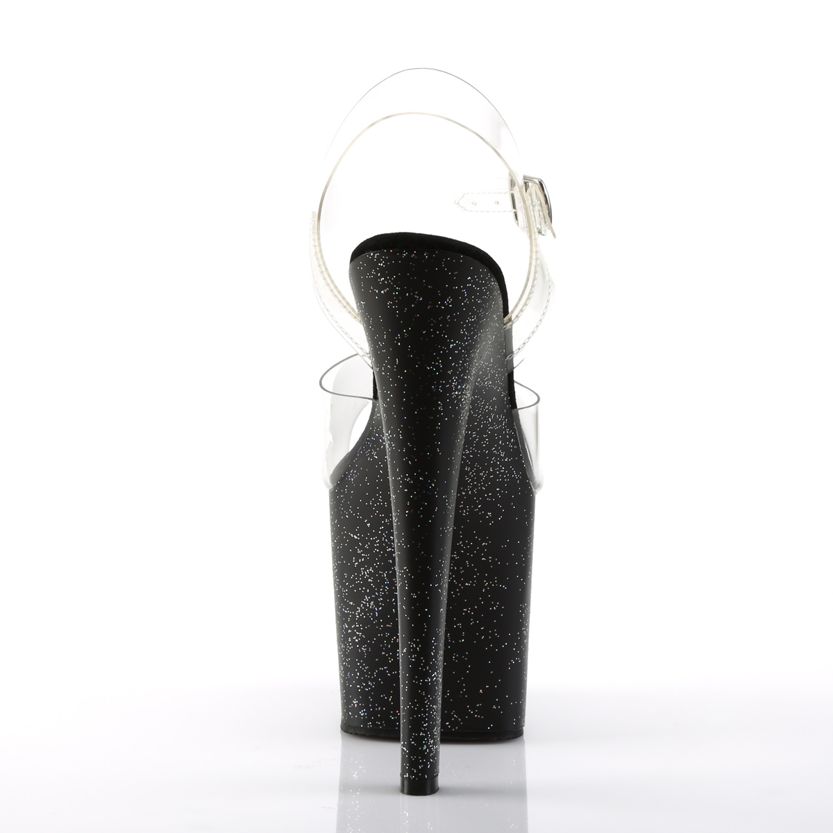 Pleaser Taboo-708MG C/B - Clear High-Platform Sandals