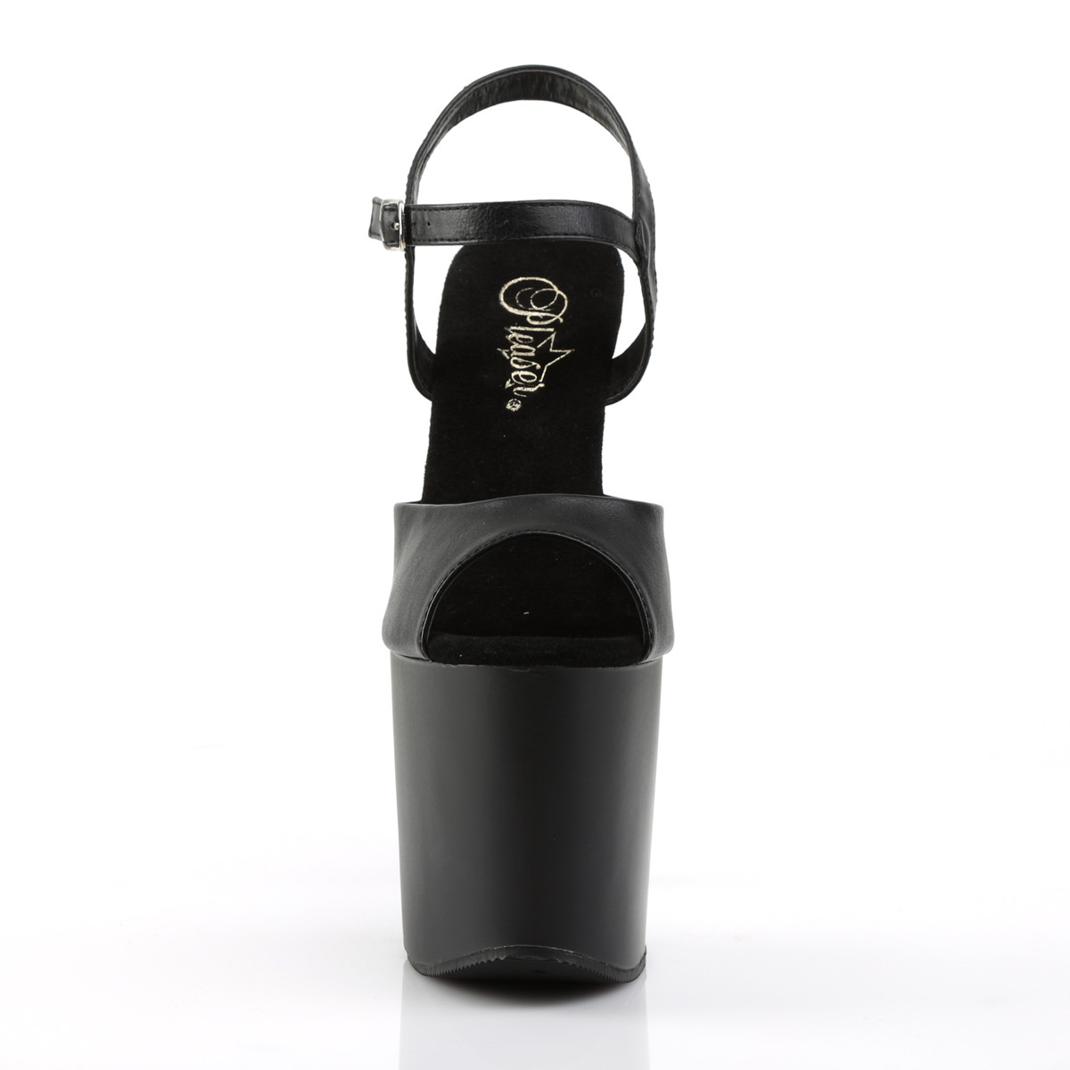 Pleaser Taboo-709 BPU/M - Black High-Platform Sandals