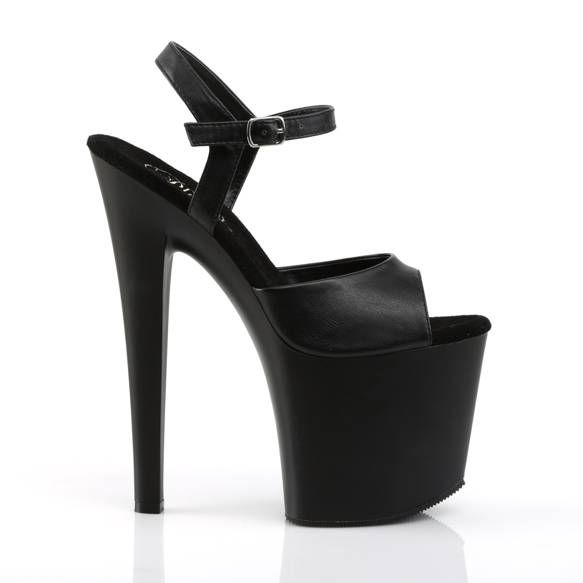 Pleaser Taboo-709 BPU/M - Black High-Platform Sandals