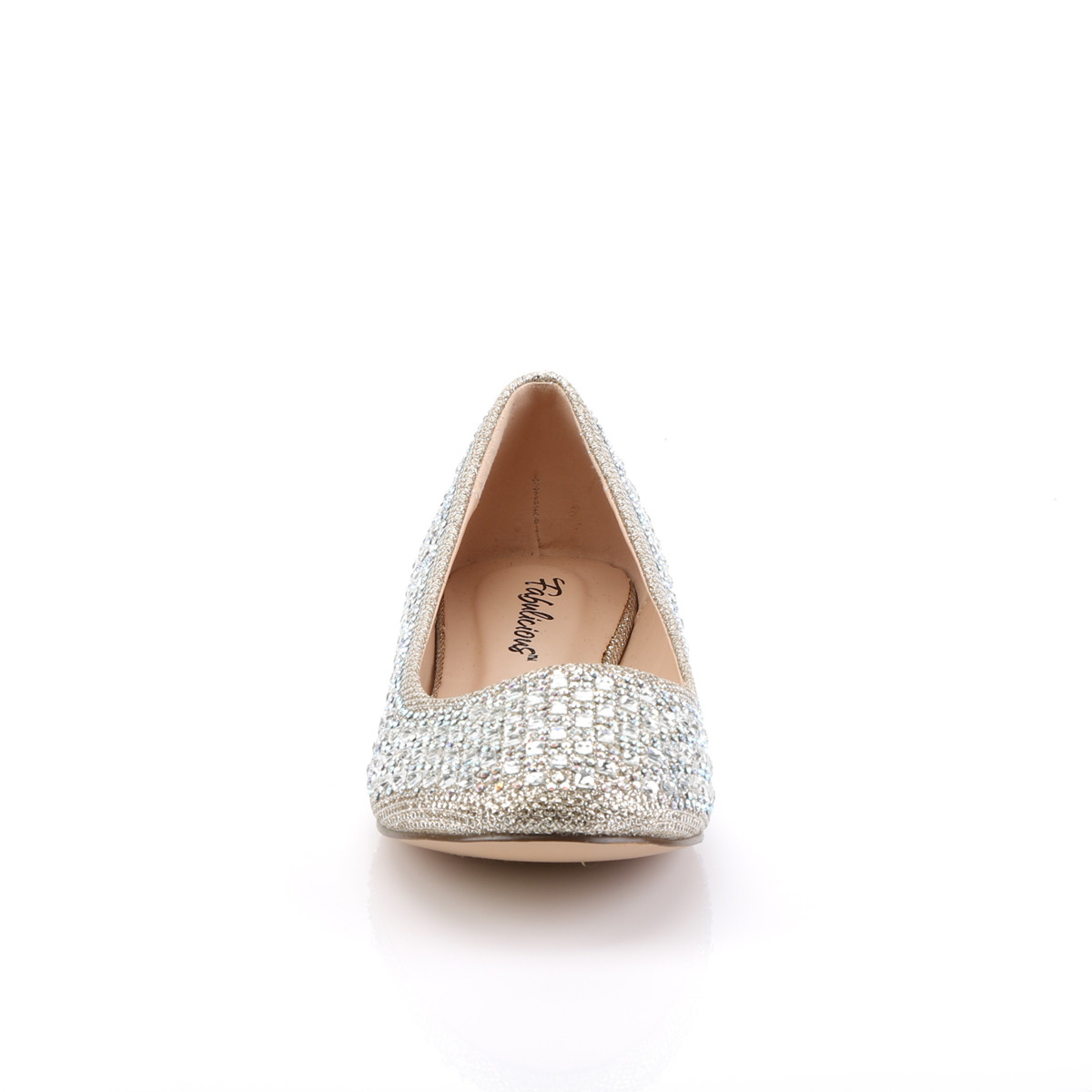 Fabulicious Treat-06 NUGFA - Beige Ballet Flats