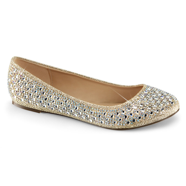 Fabulicious Treat-06 NUGFA - Beige Ballet Flats