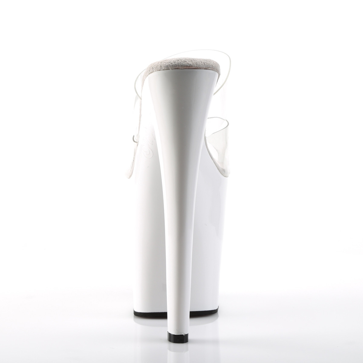 Pleaser Xtreme-802 C/W - Clear High-Platform Sandals