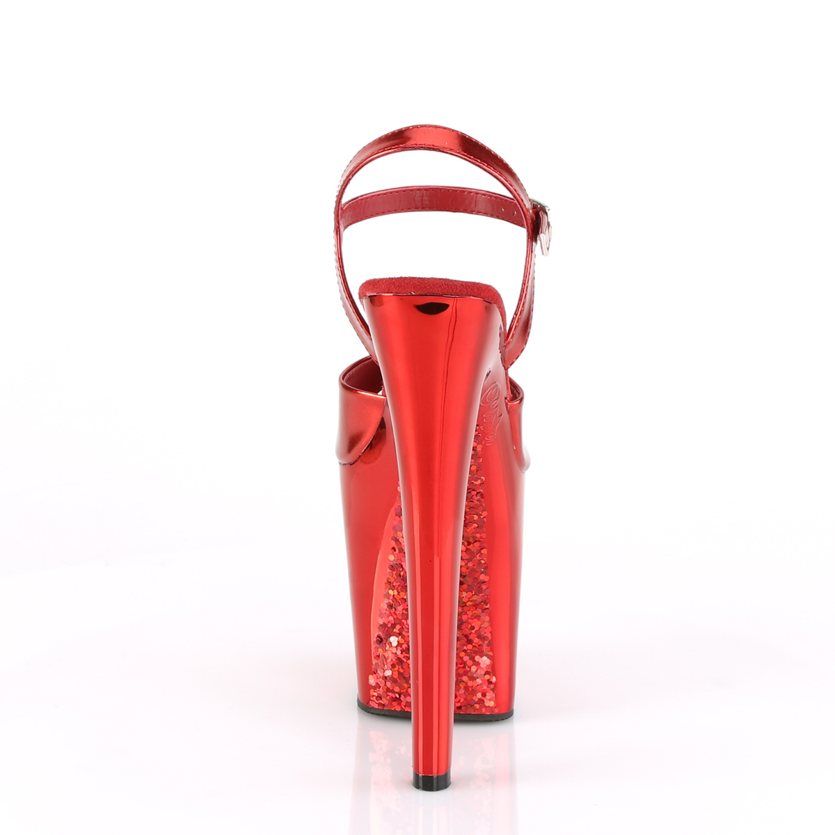Pleaser Xtreme-809TTG RMPU/RCH - Red High-Platform Sandals