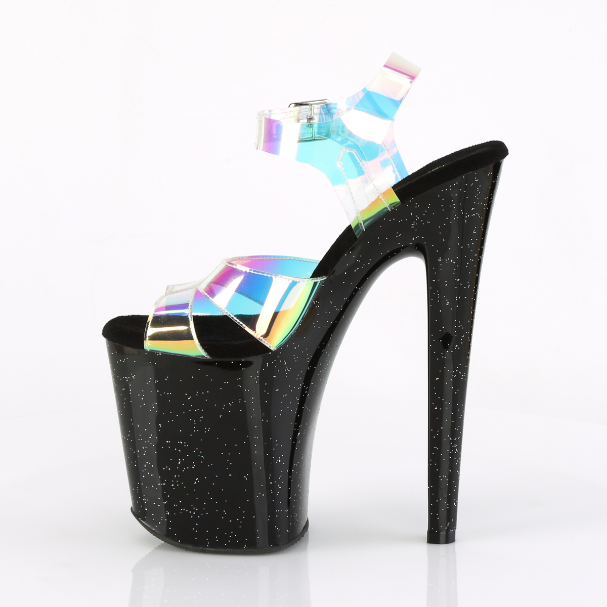 Pleaser Xtreme-820MMR MRTPU/B - Multicolour High-Platform Sandals